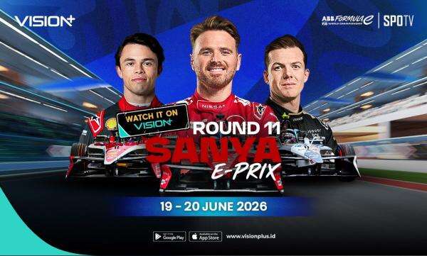 Jadwal dan Link Live Streaming Sanya E-Prix 2026, Klik di Sini! Jadwal dan Link Live Streaming Sanya E-Prix 2026, Klik di Sini!