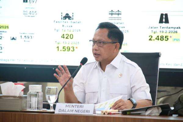Mendagri Tito Minta 16 Kementerian/Lembaga Eksekusi Program Rehabilitasi Pascabencana Sumatera Mendagri Tito Minta 16 Kementerian/Lembaga Eksekusi Program Rehabilitasi Pascabencana Sumatera