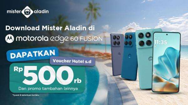 Motorola Edge 60 Fusion Meluncur, Andalkan Desain Premium dan Performa untuk Liburan