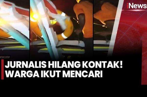 Pencarian Jurnalis iNews dan 4 Wartawan Hilang, Warga Pulau Sebesi Ikut Sisir Lautan Pencarian Jurnalis iNews dan 4 Wartawan Hilang, Warga Pulau Sebesi Ikut Sisir Lautan