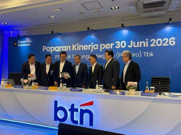 BTN Cetak Laba Bersih Rp2,4 Triliun di Semester I-2026, Naik 40,8 Persen BTN Cetak Laba Bersih Rp2,4 Triliun di Semester I-2026, Naik 40,8 Persen