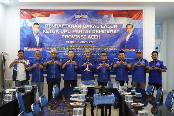 Nurdiansyah Alasta Mantapkan Langkah, Siap Pimpin Partai Demokrat Aceh Nurdiansyah Alasta Mantapkan Langkah, Siap Pimpin Partai Demokrat Aceh