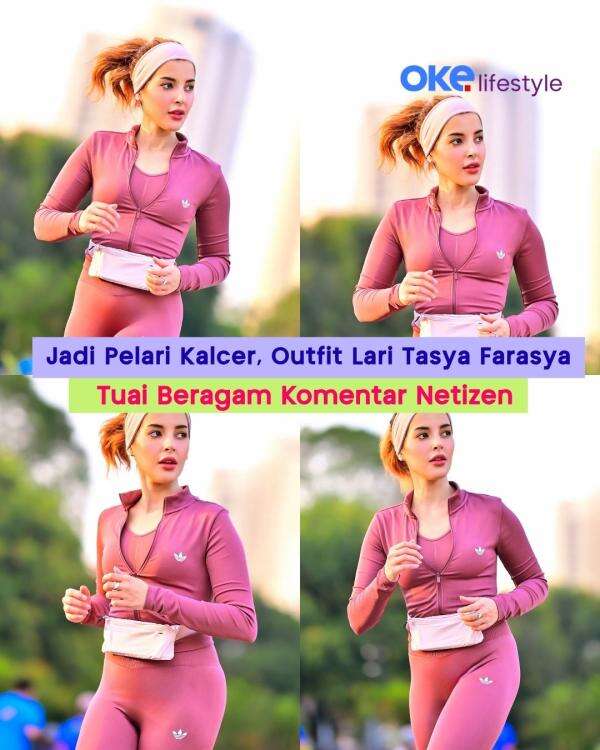 Jadi Pelari Kalcer, Outfit Lari Tasya Farasya Tuai Beragam Komentar Netizen Jadi Pelari Kalcer, Outfit Lari Tasya Farasya Tuai Beragam Komentar Netizen