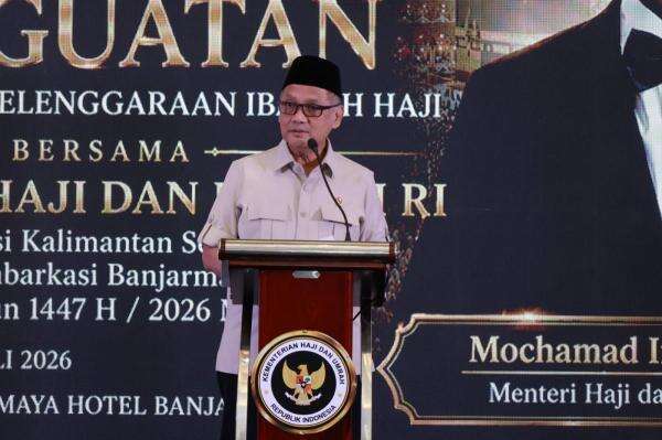 Soal Penyesuaian BPIH 2027, Menhaj Tekankan Efisiensi Tanpa Turunkan Kualitas Layanan Haji Soal Penyesuaian BPIH 2027, Menhaj Tekankan Efisiensi Tanpa Turunkan Kualitas Layanan Haji
