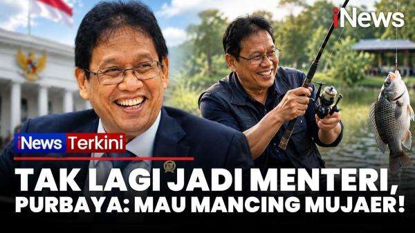Dicopot Prabowo dari Menkeu, Purbaya: Habis Ini Mau Pulang Mancing Mujair Dicopot Prabowo dari Menkeu, Purbaya: Habis Ini Mau Pulang Mancing Mujair