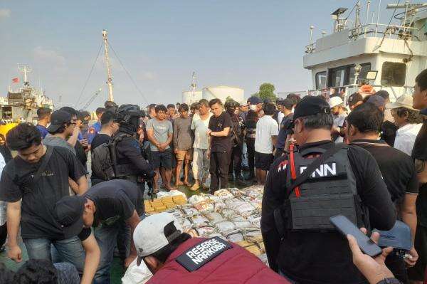 BNN Bongkar Penyelundupan 800 Kg Ketamin di Natuna Utara, Modus Baru Manfaatkan Vape BNN Bongkar Penyelundupan 800 Kg Ketamin di Natuna Utara, Modus Baru Manfaatkan Vape