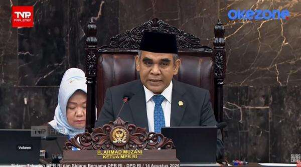 Sebut MBG Bukan Hanya Bagi Makanan di Sidang Tahunan, MPR RI: Ikhtiar Cerdaskan Bangsa Sebut MBG Bukan Hanya Bagi Makanan di Sidang Tahunan, MPR RI: Ikhtiar Cerdaskan Bangsa