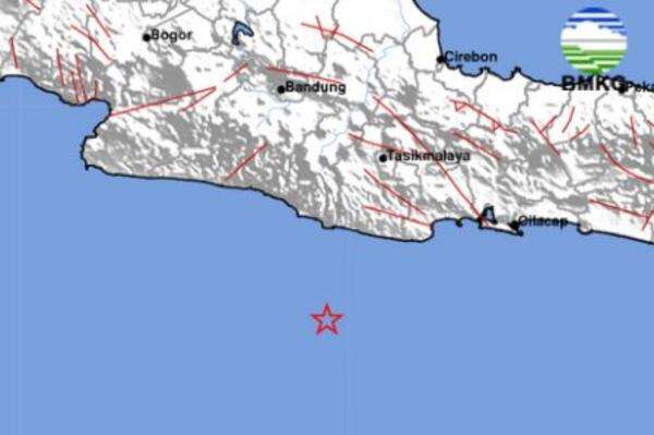 Gempa Hari Ini M4,1 Guncang Pangandaran, Terasa hingga Cianjur Selatan Gempa Hari Ini M4,1 Guncang Pangandaran, Terasa hingga Cianjur Selatan