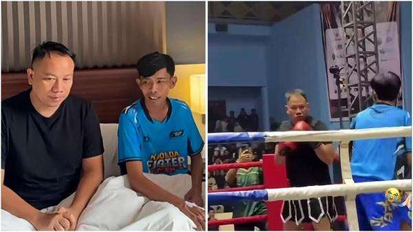 Klarifikasi Dede Sunandar soal Tak Pakai Pelindung Kepala saat Tanding Melawan Vicky Prasetyo Klarifikasi Dede Sunandar soal Tak Pakai Pelindung Kepala saat Tanding Melawan Vicky Prasetyo