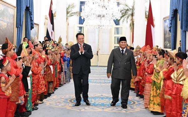 Prabowo Jamu PM Thailand di Istana, Suguhkan Wayang Kulit hingga Tari Ramayana Prabowo Jamu PM Thailand di Istana, Suguhkan Wayang Kulit hingga Tari Ramayana