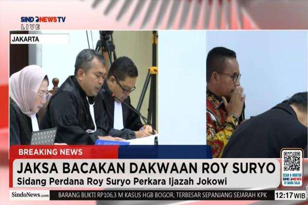 Sidang Ijazah Jokowi, Kubu Roy Suryo Sampaikan Keberatan Sebelum Dibacakan Surat Dakwaan Sidang Ijazah Jokowi, Kubu Roy Suryo Sampaikan Keberatan Sebelum Dibacakan Surat Dakwaan