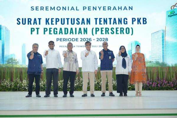 Pegadaian Kantongi SK Perjanjian Kerja Bersama 2026-2028 dari Kemenaker Pegadaian Kantongi SK Perjanjian Kerja Bersama 2026-2028 dari Kemenaker