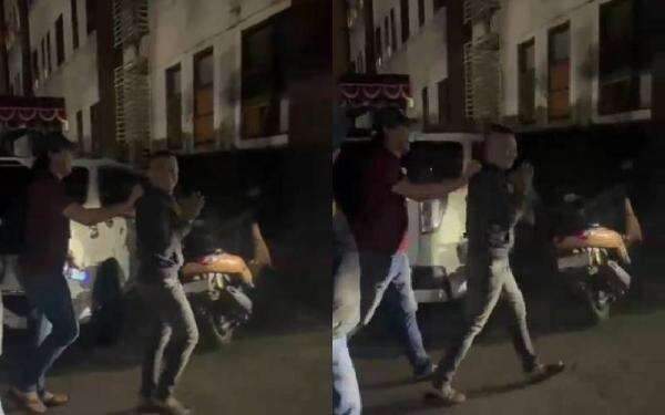 Penampakan Taufik Hidayat Penyekap Perempuan Cengengesan saat Digelandang ke Kantor Polisi Penampakan Taufik Hidayat Penyekap Perempuan Cengengesan saat Digelandang ke Kantor Polisi