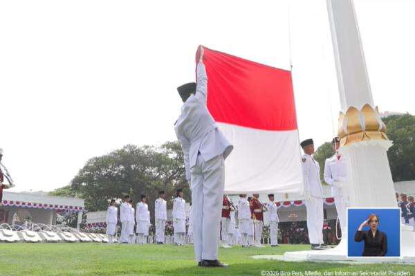 Link Live Streaming Upacara Penurunan Bendera HUT ke-81 RI, Saksikan di Sini! Link Live Streaming Upacara Penurunan Bendera HUT ke-81 RI, Saksikan di Sini!