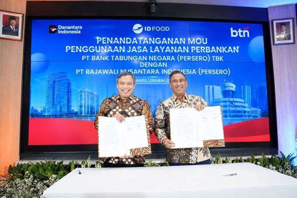 ID FOOD dan BTN Perbesar Kolaborasi, Rp3 Triliun Disiapkan untuk Dorong Bisnis Pangan ID FOOD dan BTN Perbesar Kolaborasi, Rp3 Triliun Disiapkan untuk Dorong Bisnis Pangan