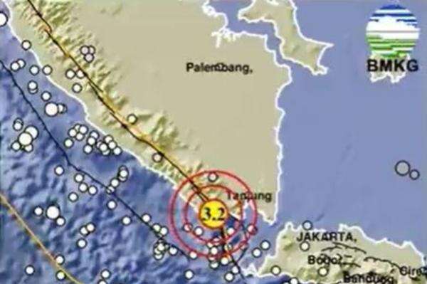 Gempa Hari Ini Guncang Selatan Tanggamus Lampung, Cek Kekuatan Magnitudonya! Gempa Hari Ini Guncang Selatan Tanggamus Lampung, Cek Kekuatan Magnitudonya!