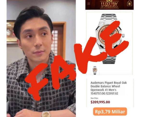 Giorgio Antonio Disebut Pakai Jam Tangan KW Seharga Rp3,7 Miliar, Netizen: CEO Nyamar Giorgio Antonio Disebut Pakai Jam Tangan KW Seharga Rp3,7 Miliar, Netizen: CEO Nyamar