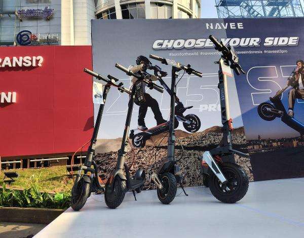 NAVEE Luncurkan Lini Skuter Listrik Terbaru di Indonesia, Harga Mulai Rp7 Jutaan NAVEE Luncurkan Lini Skuter Listrik Terbaru di Indonesia, Harga Mulai Rp7 Jutaan