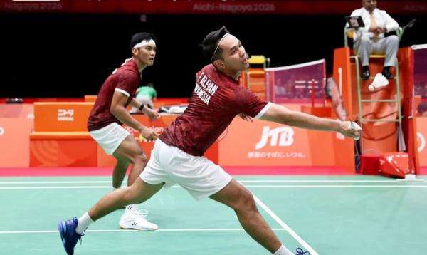 Hasil Perempatfinal Bulu Tangkis Asian Games 2026: Fajar/Fikri Menang, Indonesia vs Malaysia Sama Kuat 1-1 Hasil Perempatfinal Bulu Tangkis Asian Games 2026: Fajar/Fikri Menang, Indonesia vs Malaysia Sama Kuat 1-1