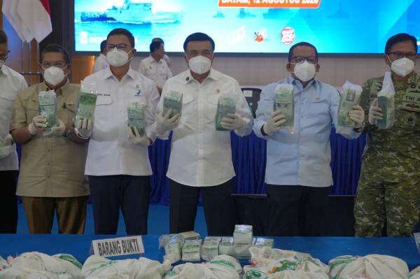 1,3 Ton Ketamin Senilai Rp2,6 Triliun Dimusnahkan di Batam, Menko Polkam: Hadiah HUT ke-81 RI 1,3 Ton Ketamin Senilai Rp2,6 Triliun Dimusnahkan di Batam, Menko Polkam: Hadiah HUT ke-81 RI