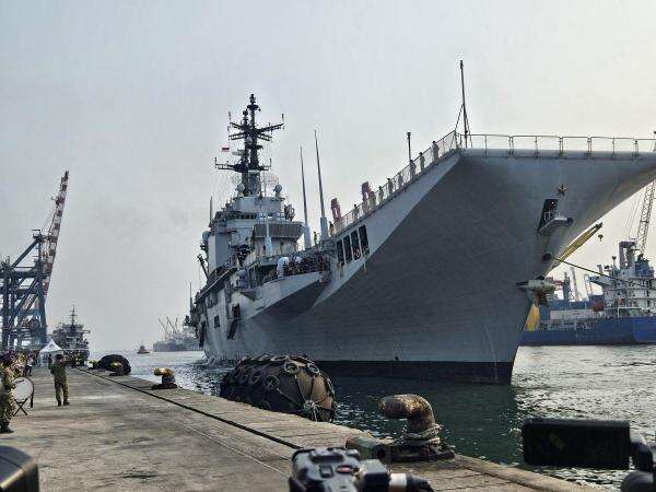 KSAL Sebut Kapal Induk Garibaldi Bakal Jadi KRI Sriwijaya pada 24 September KSAL Sebut Kapal Induk Garibaldi Bakal Jadi KRI Sriwijaya pada 24 September