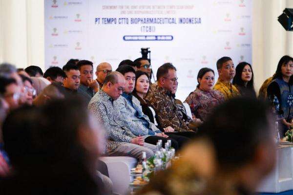 Co-CEO MNC Group Angela Tanoesoedibjo Hadiri Peresmian Joint Venture Tempo Scan dan Raksasa Farmasi China Co-CEO MNC Group Angela Tanoesoedibjo Hadiri Peresmian Joint Venture Tempo Scan dan Raksasa Farmasi China