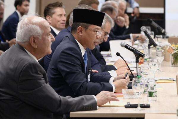 Menlu Sugiono Tegaskan Perdamaian Gaza Harus Disertai Pemulihan dan Rekonstruksi Menlu Sugiono Tegaskan Perdamaian Gaza Harus Disertai Pemulihan dan Rekonstruksi