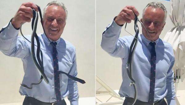 Viral, Menkes AS Tangkap 2 Ular Sekaligus dengan Tangan Kosong Viral, Menkes AS Tangkap 2 Ular Sekaligus dengan Tangan Kosong