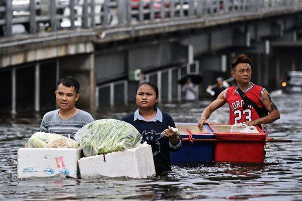 Banjir Tewaskan Setidaknya 18 Orang di Thailand dan Myanmar Banjir Tewaskan Setidaknya 18 Orang di Thailand dan Myanmar
