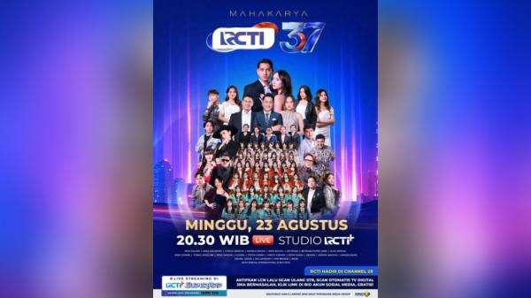 Malam Ini Pukul 20.30 WIB, Panggung Spektakuler Mahakarya RCTI 37 dan Wedding Celebration Sena dan Davina di RCTI Malam Ini Pukul 20.30 WIB, Panggung Spektakuler Mahakarya RCTI 37 dan Wedding Celebration Sena dan Davina di RCTI
