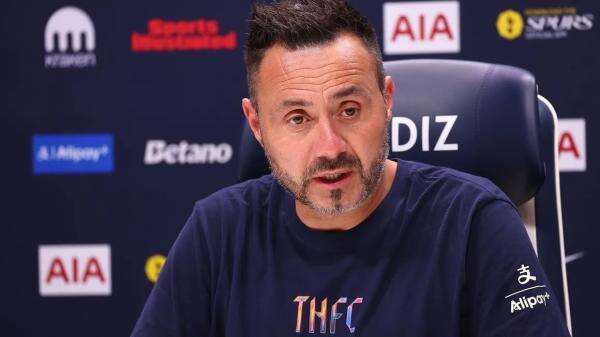 Tottenham Hotspur Belum Cetak Gol di 4 Laga Liga Inggris,Roberto De Zerbi Minta Maaf Tottenham Hotspur Belum Cetak Gol di 4 Laga Liga Inggris,Roberto De Zerbi Minta Maaf