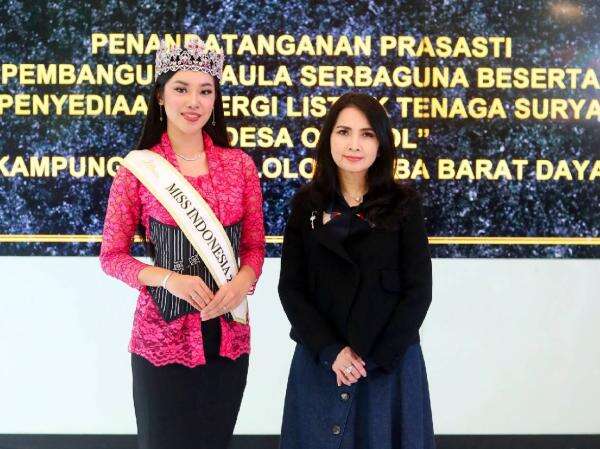 BWAP Miss Indonesia Audrey Bianca Tak Sekadar Terangi Sumba, tapi Bangun Kemandirian BWAP Miss Indonesia Audrey Bianca Tak Sekadar Terangi Sumba, tapi Bangun Kemandirian