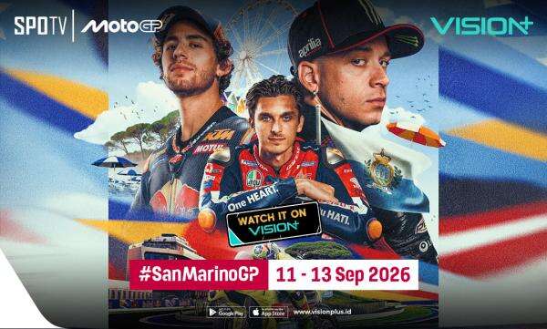 Jadwal Lengkap MotoGP San Marino 2026: Balapan di Misano, Sprint Race hingga Duel Puncak Para Rider Jadwal Lengkap MotoGP San Marino 2026: Balapan di Misano, Sprint Race hingga Duel Puncak Para Rider