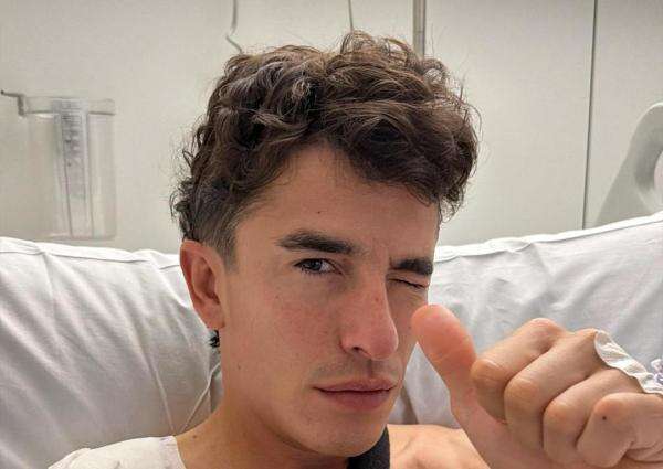 Marc Marquez Ngaku Tersiksa saat Tidur Gara-Gara Cedera Bahu Marc Marquez Ngaku Tersiksa saat Tidur Gara-Gara Cedera Bahu