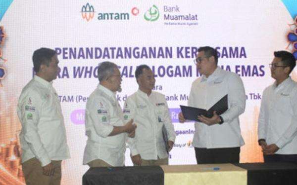 Antam (ANTM) Gandeng Bank Muamalat Pasarkan Logam Mulia Antam (ANTM) Gandeng Bank Muamalat Pasarkan Logam Mulia