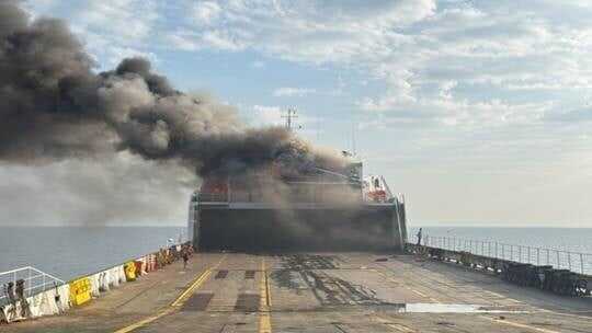 Kapal Kargo Turki Diduga Diserang Ukraina di Dekat Pelabuhan Rusia Kapal Kargo Turki Diduga Diserang Ukraina di Dekat Pelabuhan Rusia