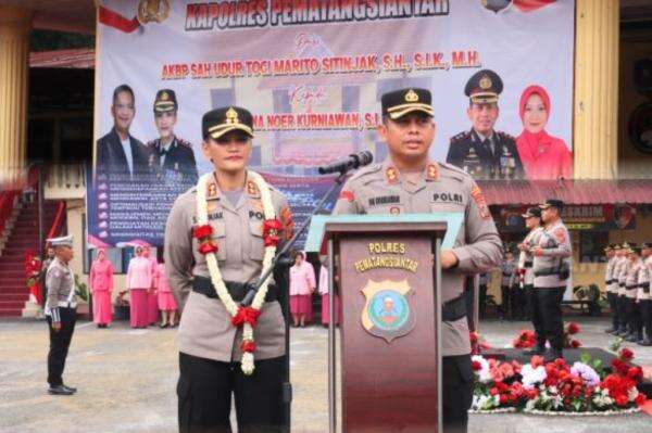 Tongkat Komando Polres Pematangsiantar Berganti, AKBP Dhana Gantikan AKBP Sah Udur Tongkat Komando Polres Pematangsiantar Berganti, AKBP Dhana Gantikan AKBP Sah Udur