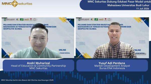 MNC Sekuritas Dukung Edukasi Pasar Modal untuk Mahasiswa Universitas Budi Luhur MNC Sekuritas Dukung Edukasi Pasar Modal untuk Mahasiswa Universitas Budi Luhur