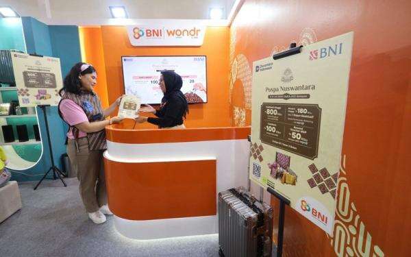 Dorong Transaksi Digital UMKM Batik, BNI Tebar Promo di Puspa Nuswantara 2026 Dorong Transaksi Digital UMKM Batik, BNI Tebar Promo di Puspa Nuswantara 2026
