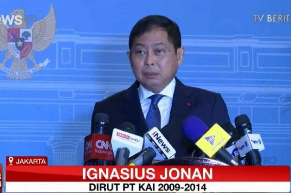 Jonan saat Ditanya Tawaran Masuk Kabinet: Mestinya Siap kalau Mampu Jonan saat Ditanya Tawaran Masuk Kabinet: Mestinya Siap kalau Mampu