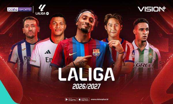 Jadwal dan Link Live Streaming LALIGA Pekan Ini, Begini Cara Nontonnya Jadwal dan Link Live Streaming LALIGA Pekan Ini, Begini Cara Nontonnya