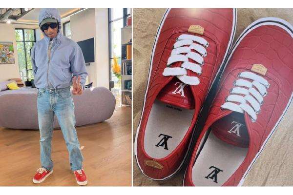 Sneaker Louis Vuitton Combi Rancangan Pharrell Williams Dikritik, Disebut Mirip Vans Authentic Sneaker Louis Vuitton Combi Rancangan Pharrell Williams Dikritik, Disebut Mirip Vans Authentic