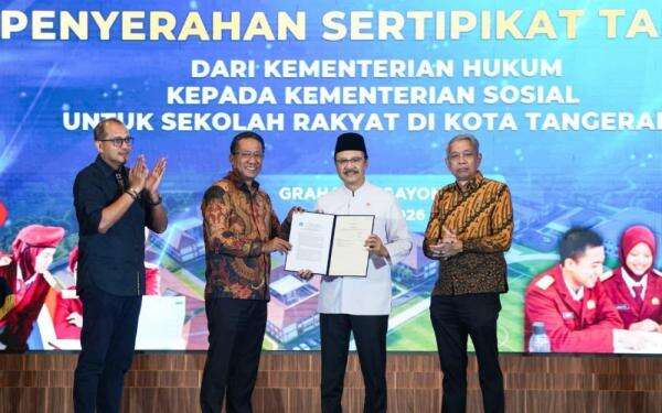 Kemensos Akan Sulap Lahan Hibah 6,3 Hektare dari Kemenkum Jadi Sekolah Rakyat Kemensos Akan Sulap Lahan Hibah 6,3 Hektare dari Kemenkum Jadi Sekolah Rakyat