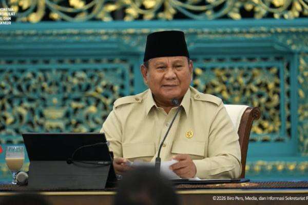 Kelakar Prabowo soal Satgas MBG Kadin: Siapkan Kantor di Istana Kelakar Prabowo soal Satgas MBG Kadin: Siapkan Kantor di Istana