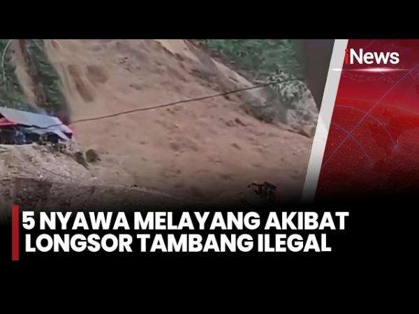 Longsor Tambang Emas Ilegal di Pohuwato, 5 Penambang Meninggal, 1 Selamat Longsor Tambang Emas Ilegal di Pohuwato, 5 Penambang Meninggal, 1 Selamat