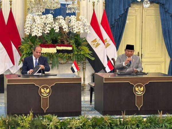 Bertemu Presiden Mesir El-Sisi, Prabowo Bahas Situasi Palestina dan Kecam Permukiman Ilegal Israel Bertemu Presiden Mesir El-Sisi, Prabowo Bahas Situasi Palestina dan Kecam Permukiman Ilegal Israel