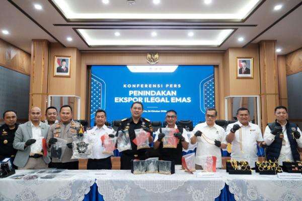 Bea Cukai Gagalkan Penyelundupan Emas Ilegal Senilai Rp61 Miliar, Hendak Dibawa ke Luar Negeri Bea Cukai Gagalkan Penyelundupan Emas Ilegal Senilai Rp61 Miliar, Hendak Dibawa ke Luar Negeri