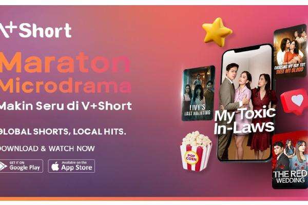 Maraton Microdrama Makin Seru di V+Short, Simak Rekomendasinya! Maraton Microdrama Makin Seru di V+Short, Simak Rekomendasinya!