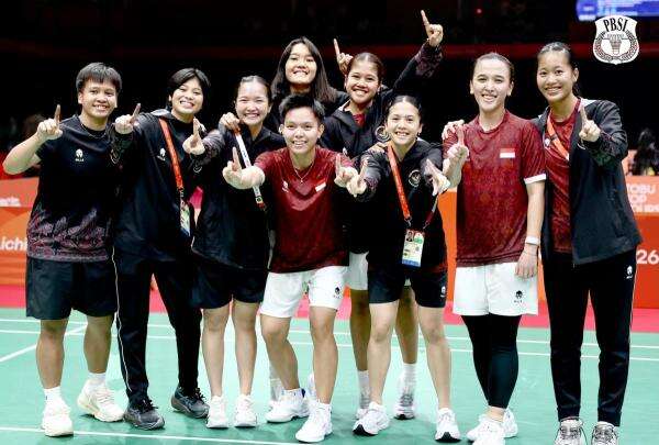 Bersinar, Tim Bulu Tangkis Putri Indonesia Sumbang Medali Perunggu di Asian Games 2026 Bersinar, Tim Bulu Tangkis Putri Indonesia Sumbang Medali Perunggu di Asian Games 2026