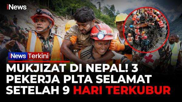 9 Hari Terjebak Reruntuhan Terowongan PLTA Akibat Banjir Bandang, 2 Pekerja di Nepal Ditemukan Selamat 9 Hari Terjebak Reruntuhan Terowongan PLTA Akibat Banjir Bandang, 2 Pekerja di Nepal Ditemukan Selamat